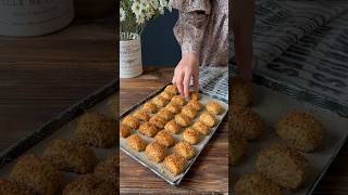 Cookies with sesame seeds Susamlı kurabiye [upl. by Seabrook967]