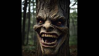 😱🌲 Haunting Encounter Biologically Correct Tree Creature in Bloodcurdling Forest [upl. by Birck427]