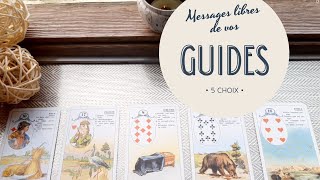 🧚‍♀️🌟 MESSAGE GRATUIT DES GUIDES  5 choix  🔮 guidance intemporelle [upl. by Everara]