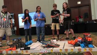 2017 aio Hawaii Middle School VEX IQ Championship Seed 8 1234A Triton amp 655Z Wahiawa MS [upl. by Koa]