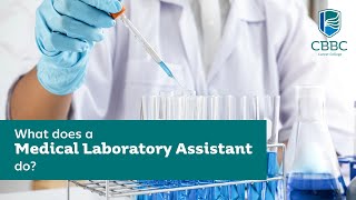 What does a Medical Laboratory Assistant do [upl. by Yanahc66]