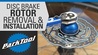 How to Replace a Bicycle Disc Brake Rotor [upl. by Alue]