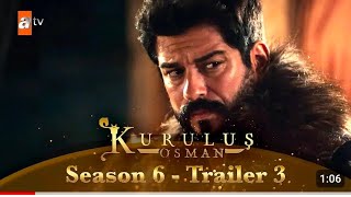 kurulus Osman Season 6 trailer 3 Urdu subtitle [upl. by Schweiker]