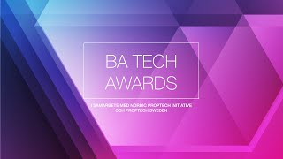 BA Tech Awards 2021 [upl. by Anahgem23]