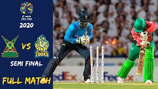 Guyana Amazon Warriors vs St Lucia Zouks Full Match  CPL 2020 Semifinal [upl. by Elletnwahs]