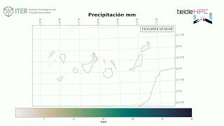 Canary Islands Rain forecast 20241112 [upl. by Eylk]