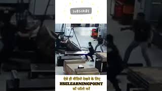 Lifting accident due to poor supervision safety youtubeshorts safety virolvideos trending shot [upl. by Airamesor966]