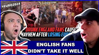 England Fans Brawl at Home and Abroad After Losing Euro 2024  TEACHER PAUL REACTS [upl. by Akcimat693]