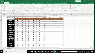 Excel Calcul de Moyenne avec Coefficient [upl. by Nonac]