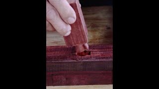 90° rotatable mortisetenon joint by 2 blocks mortise joint [upl. by Anelys70]