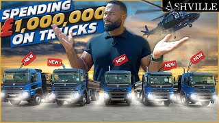 Spending £1000000 Buying NEW Trucks [upl. by Athalla959]