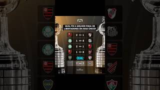 Qual foi a melhor final de Libertadores em jogo único botafogo flamengo libertadores palmeiras [upl. by Aissej201]