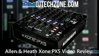 Allen amp Heath XonePX5 Mixer Video Review [upl. by Nylynnej]