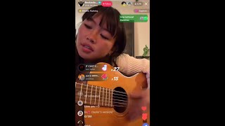 Beabadoobee unreleased song quotreal manquot from tiktok live [upl. by Dorman]