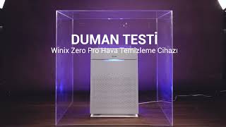 WINIX Zero Pro Hava Temizleyici Duman Testi [upl. by Etnaihc107]