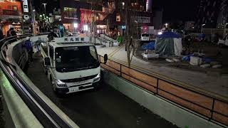 下北沢駅駅前交通広場工事 小田急線東口改札前 20240212 [upl. by Yenruogis450]