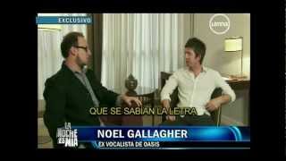 Noel Gallagher en La Noche Es Mía [upl. by Nywnorb362]