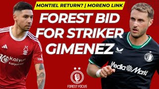 NOTTINGHAM FOREST IN GIMENEZ BID  MONTIEL RETURN AND MORENO LINK  A GOOD POINT V BOURNEMOUTH [upl. by Aysab960]