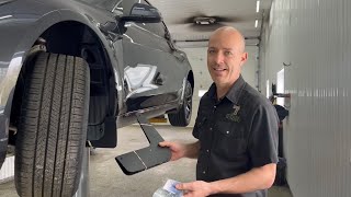 Installation des EvMudflaps pour Tesla Model 3 2024 Highland [upl. by Rourke148]