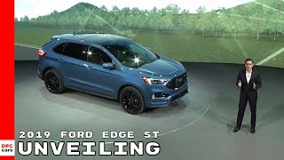 2019 Ford Edge ST Unveiling [upl. by Skrap]