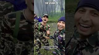 SSB SOLDIER FUNNY MOMENTS ON DUTY  SSC GD Assam rifles  Indian army  shorts viralvideo ssb [upl. by Marlane]