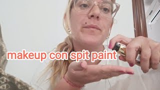 ASMR tu makeup con spit paint 👅asmr asmrenespañol [upl. by Anerb]