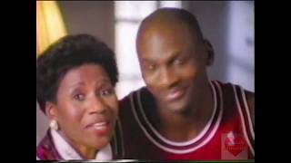 Michael Jordan amp His Mom Wheaties Cereal  Television Commercial  1991 [upl. by Nauqaj]