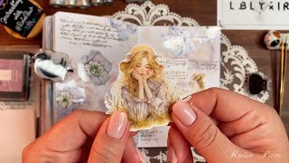 ASMR  Daydreaming ☁️  LBLYXIR  Relaxing Scrapbooking amp Unboxing [upl. by Daphie]