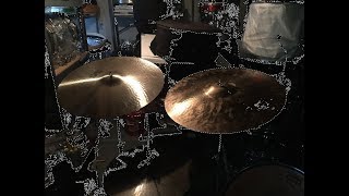 PAISTE amp ZILDJIAN CYMBALS SQUARE OFF  Bonzoleum Drum Videos [upl. by Ibloc]