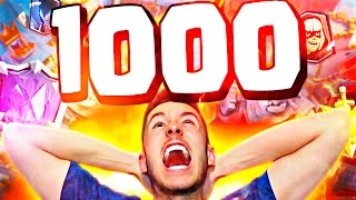 MI PARTIDA 1000 en Clash Royale  TheGrefg [upl. by Nnayrb]