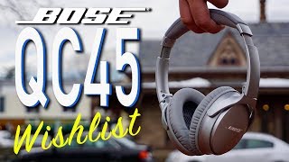 Bose QC45 Wishlist  How Do The Bose QC35 Stack Up In 2019 [upl. by Draillih]