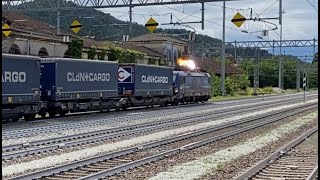 ATTENTI AL FUOCO in stazione a Luino UNA ROBA MAI VISTA PRIMA [upl. by Courtund]