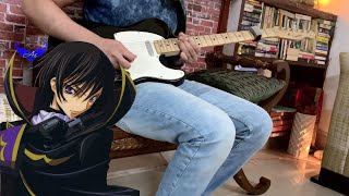 Code Geass ED 2  Mozaiku Kakera  Electric Guitar Cover [upl. by Aennyl]