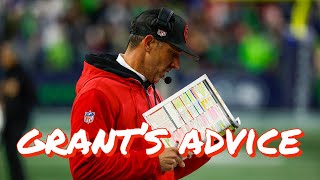 Grant Cohns Advice to 49ers HC Kyle Shanahan for the Playoffs [upl. by Arualana]