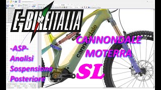 CANNONDALE MOTERRA SL  ASP Analisi Sospensione Posteriore by Fil Palmer [upl. by Aleyam]