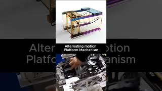 Alternating motion Platform Mechanism mechanism mechanical machine engineer solidworks [upl. by Hsak]