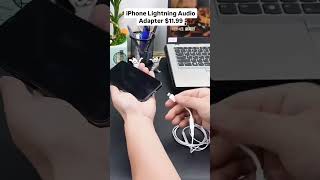 iPhone Lightning Audio Adapter  Goodie Nook [upl. by Harikahs810]