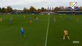 HIGHLIGHTS Warrington Rylands 30 Basford United  Northern Premier League Premier Division [upl. by Nylemaj]