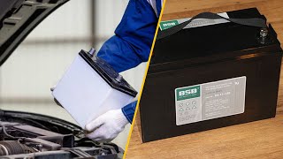 AGM vs STD Battery  Whats the Difference 2024 [upl. by Myrt553]