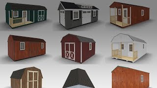 3D Design Your Own Shed Tool by Woodtex [upl. by Ruff]