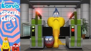 Official Manners for Korean Subway  Special Videos by Animation LARVA [upl. by Ais563]