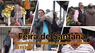 Feira de Santana  Ponto de encontro dos Emigrantes  Associação Agricola [upl. by Kaylyn675]