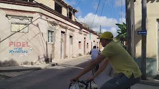 Calle Morales Lemus desde Garayalde a carretera de Gibara Holguin Cuba [upl. by Kenlee473]