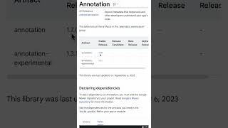 AndroidX Annotation library Implementation [upl. by Nnylodnewg]