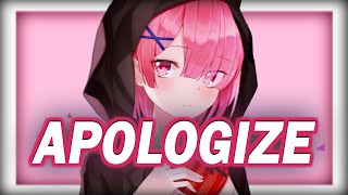 Nightcore  Apologize Besomorph amp Anthony Keyrouz ft Lunis  Lyrics [upl. by Yelsa]