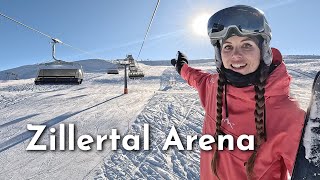 TraumSkitag in der Zillertal Arena Größtes Skigebiet im Zillertal [upl. by Readus103]