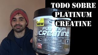 Todo sobre Platinum creatine de la marca muscletech [upl. by Esbenshade]