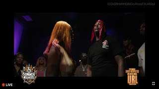 URLTV Presents Summer Madness Kings vs Queens Nu Jerzey Twork vs 40 Barrs Live Watch Reaction [upl. by Gnaig]