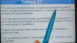 Salmos 27 en tzeltal [upl. by Udele]