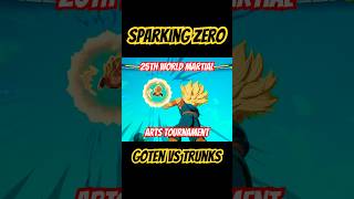 Goten VS Trunks World Martial Arts Tournament sparkingzero sparkingzerogameplay goten trunks [upl. by Odysseus]